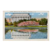 Image: Lincoln Memorial from the Potomac, Washington, D. C.