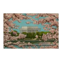 Image: Lincoln Memorial Through the Cherry Blossoms, Washington, D. C.