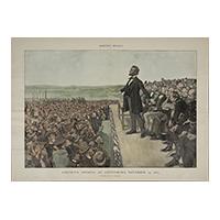 Image: Lincoln's Address at Gettysburg, November 19, 1863