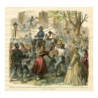 Image: President Lincoln Riding Through Richmond, April 4th, 1865