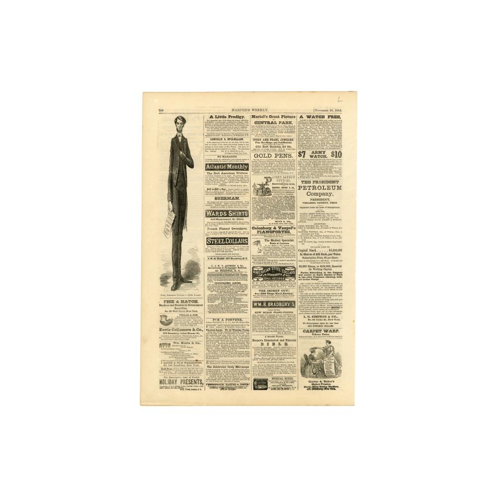 Image: Long Abraham Lincoln a Little Longer