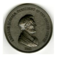 Image: Lincoln Indian Peace Medal