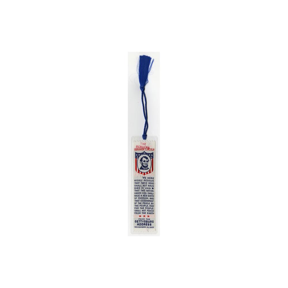 Image: Gettysburg Address bookmark