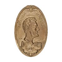 Image: Abraham Lincoln 100th Anniversary Souvenir bas-relief plaque