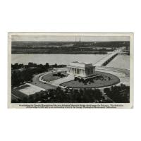 Image: Lincoln Memorial and Arlington Memorial Bridge