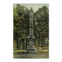 Image: Monument of B. F. Stephenson, Founder G. A. R., Petersburg, Illinois