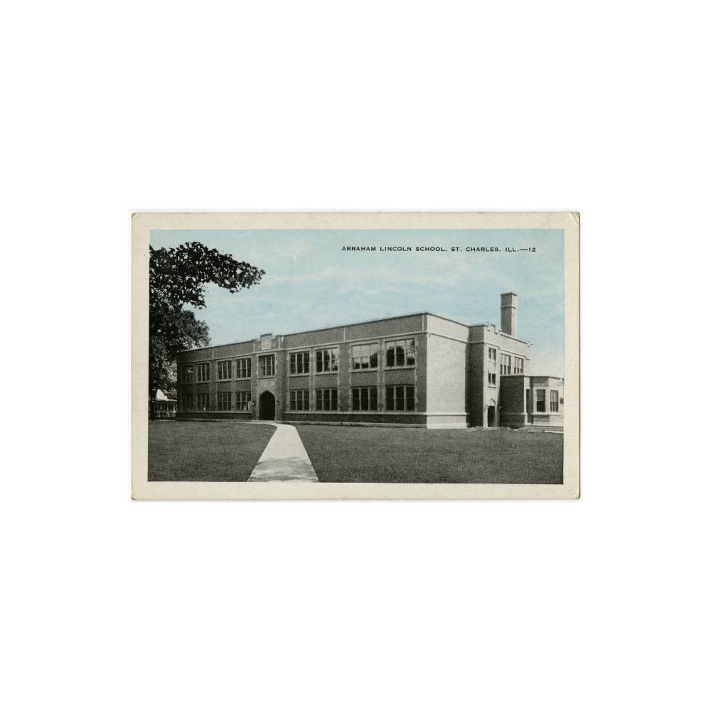 Image: Abraham Lincoln School, St. Charles, Ill.