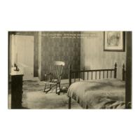 Image: Lincoln Deathbed, Peterson Bedroom Replica at Chicago Historical Society