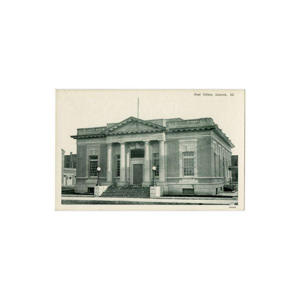 Image: Post Office, Lincoln, Ill.