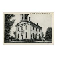 Image: Mt. Pulaski Post Office, Mt. Pulaski, Ill.