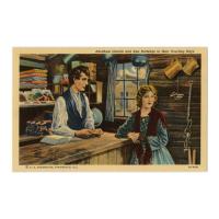 Image: Abraham Lincoln and Ann Rutledge in their Courting Days