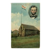 Image: Lincoln's Old Home (1835) near Petersburg, Illinois
