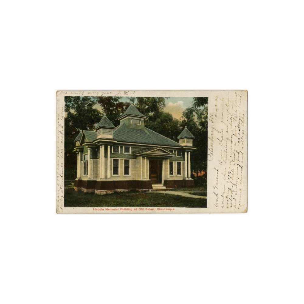 Image: Lincoln Memorial Building at Old Salem Chautauqua