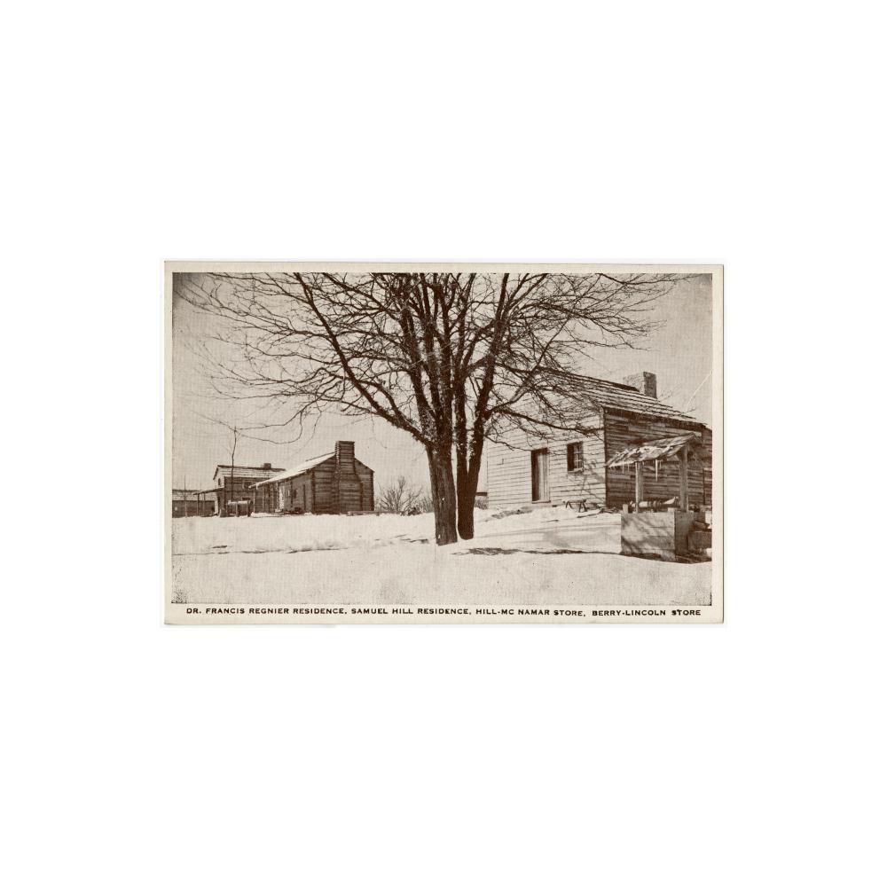 Image: Dr. Francis Regnier Residence, Samuel Hill Residence, Hill-McNamar Store, Berry-Lincoln Store