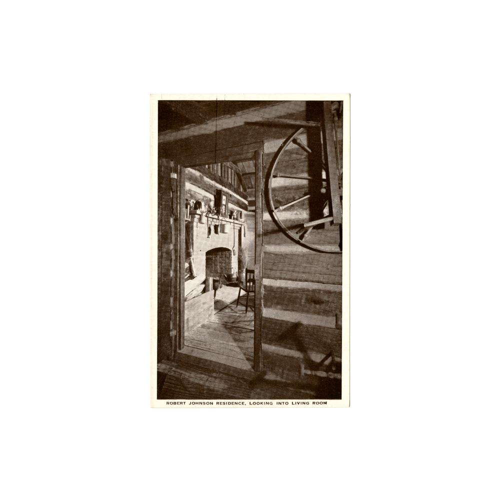 Image: Robert Johnson Residence, Looking into Living Room