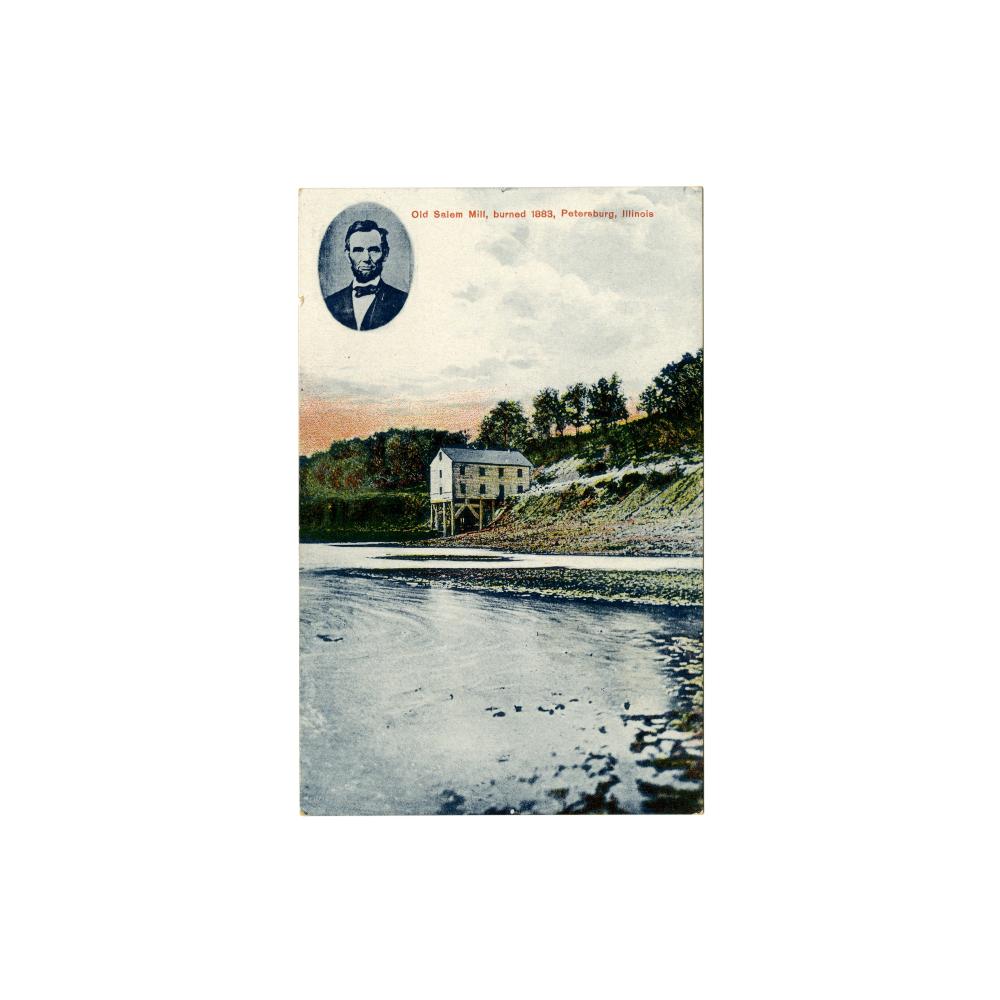 Image: Old Salem Mill, Burned 1883