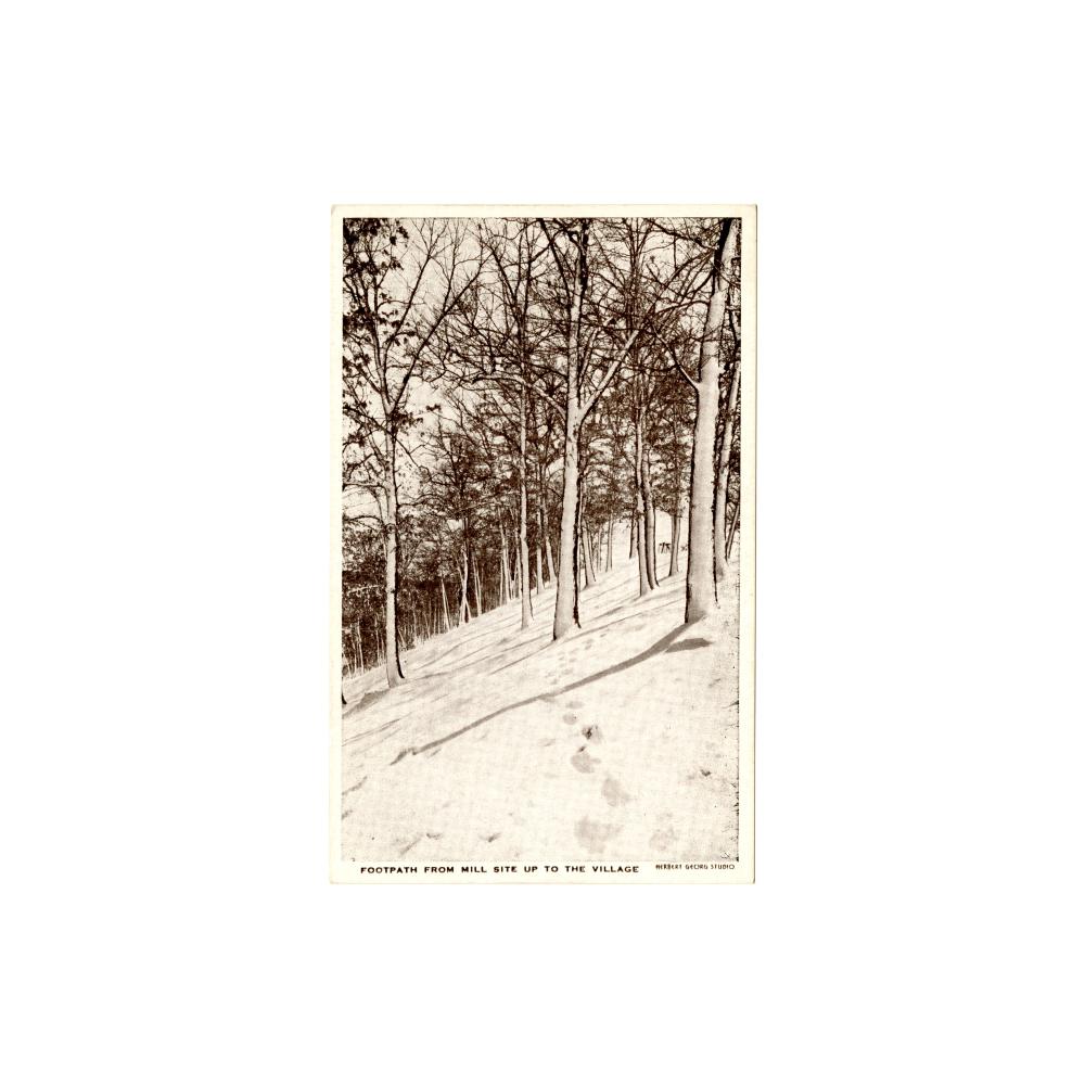 Image: Footpath from Mill Site up to the Village