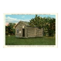 Image: The Offut Store, as Rebuilt, New Salem, Ill.