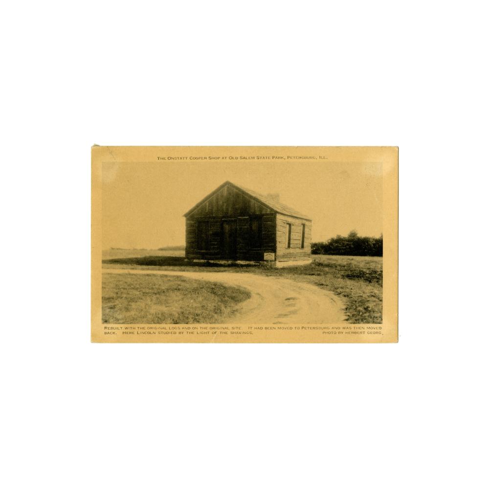 Image: Onstatt [sic] Cooper Shop at Old Salem State Park