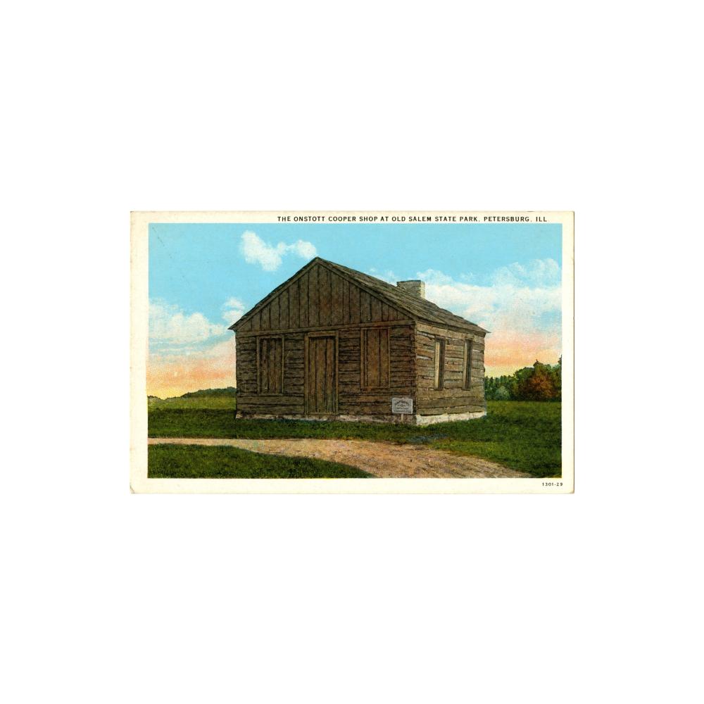 Image: Onstott Cooper shop at Old Salem State Park