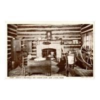 Image: Henry Onstot's [sic] Residence and Cooper Shop, East Living Room