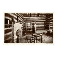 Image: Henry Onstot's [sic] Residence and Cooper Shop, West Living Room