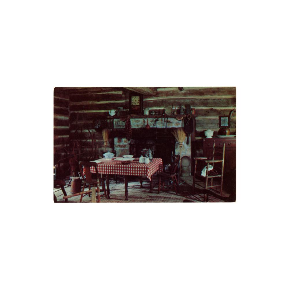 Image: Combined Kitchen, Dining Room and Guest Sitting Room of the Rutledge Tavern