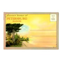 Image: Souvenir Folder of Petersburg, Illinois