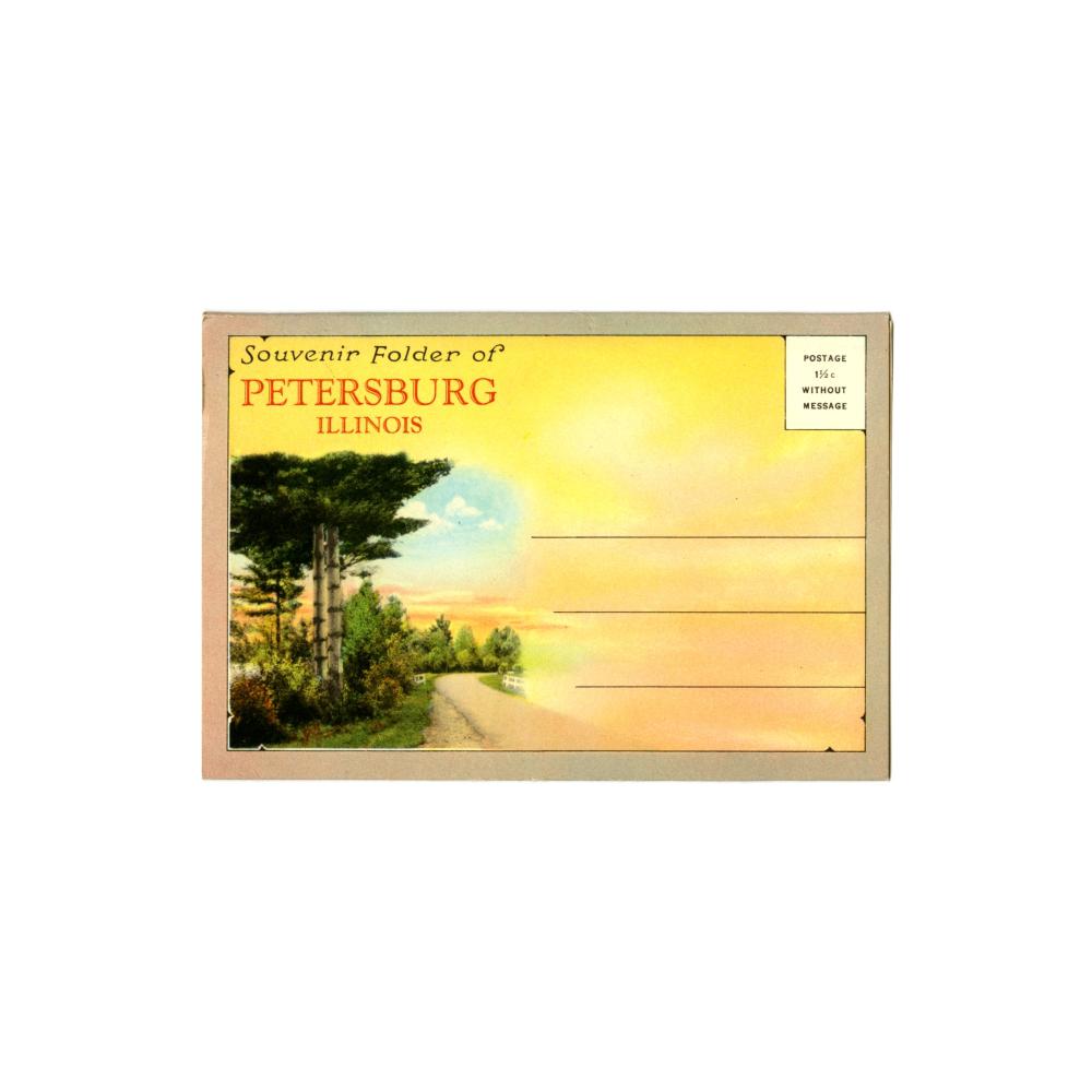 Image: Souvenir Folder of Petersburg, Illinois