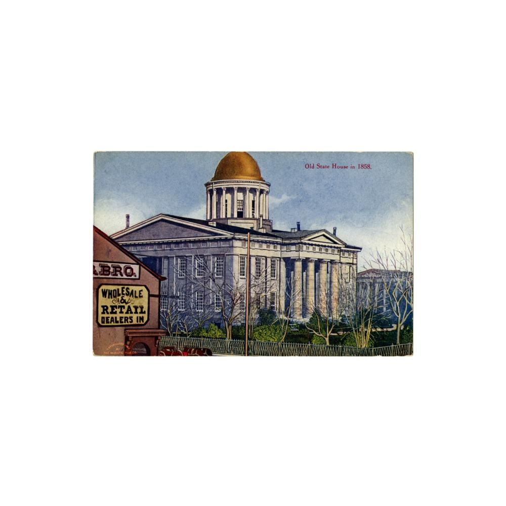 Image: Old State House in 1858