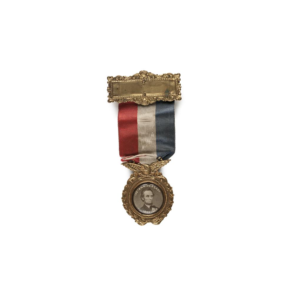 Image: Lincoln 100th Anniversary badge
