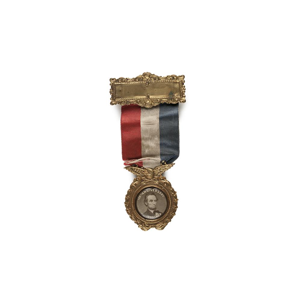 Image: Lincoln 100th Anniversary badge