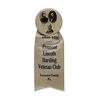 Image: Fremont Lincoln Harding Veteran Club ribbon