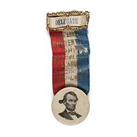 Image: Ohio Republican League Delegate badge