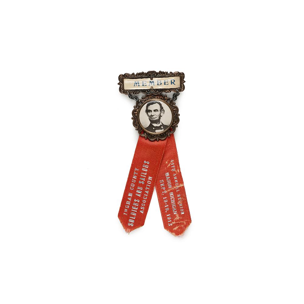 Image: Ingham County Soldiers and Sailors Association badge