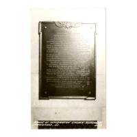 Image: Plaque of Information, Lincoln Monument