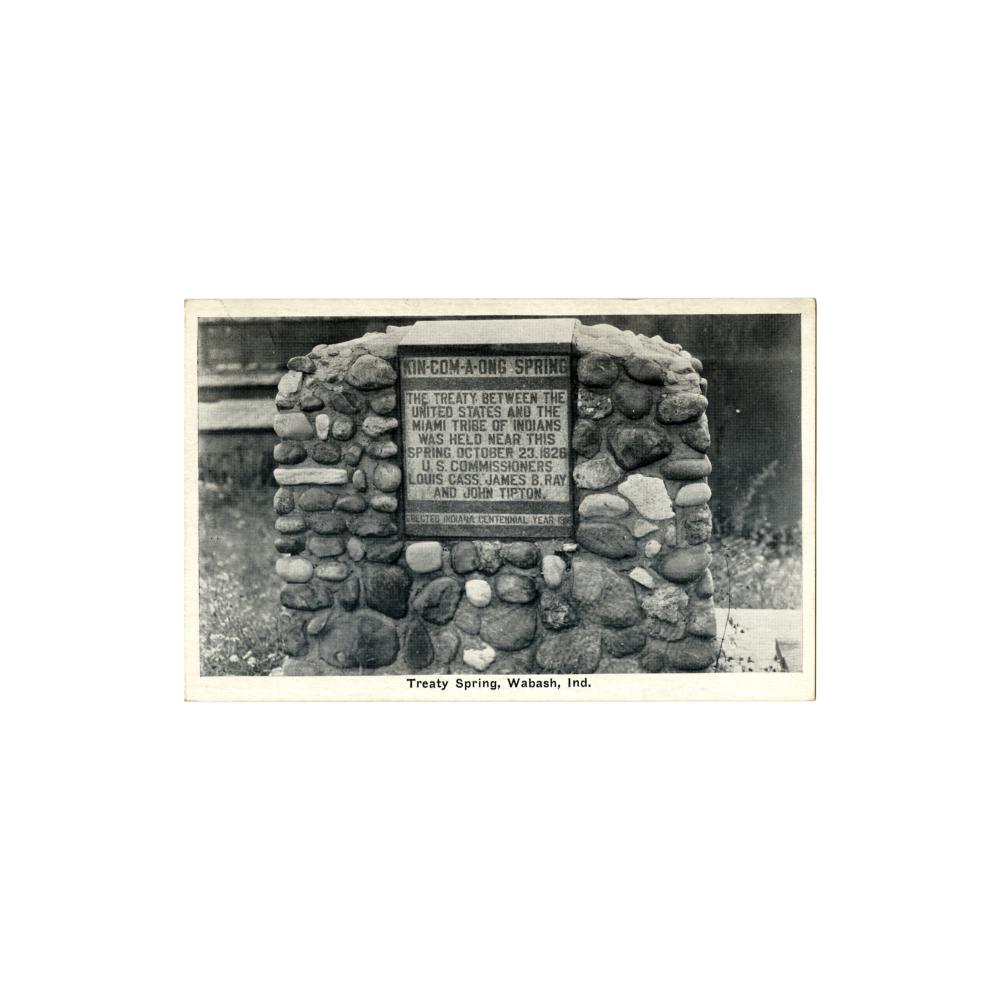 Image: Treaty Spring, Wabash, Ind.