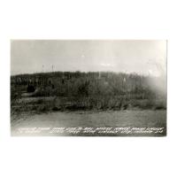 Image: Looking from Home Site to Hill Where Nancy Hanks Lincoln Is Buried