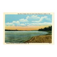 Image: Ohio River Crossing Where the Lincoln Family Migrated to Indiana in 1816