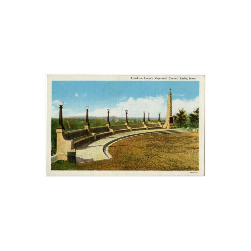 Image: Abraham Lincoln Memorial, Council Bluffs, Iowa