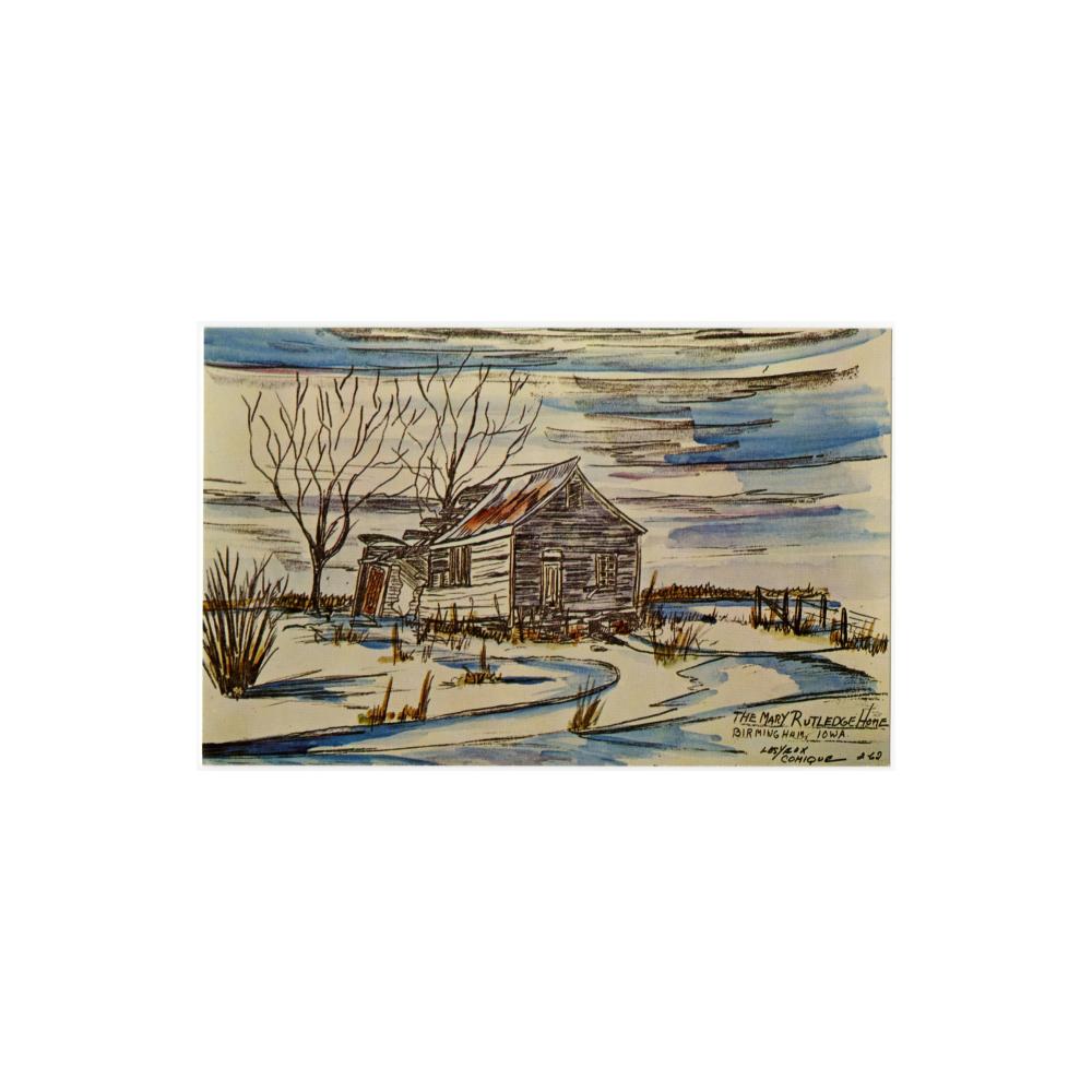 Image: Mary Rutledge Home, Birmingham, Iowa