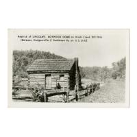 Image: Replica of Lincoln's Boyhood Home on Knob Creek 1811-1816