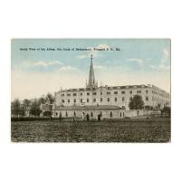 Image: South View of the Abbey, Our Lady of Gethsemani, Trappist P. O., Ky.