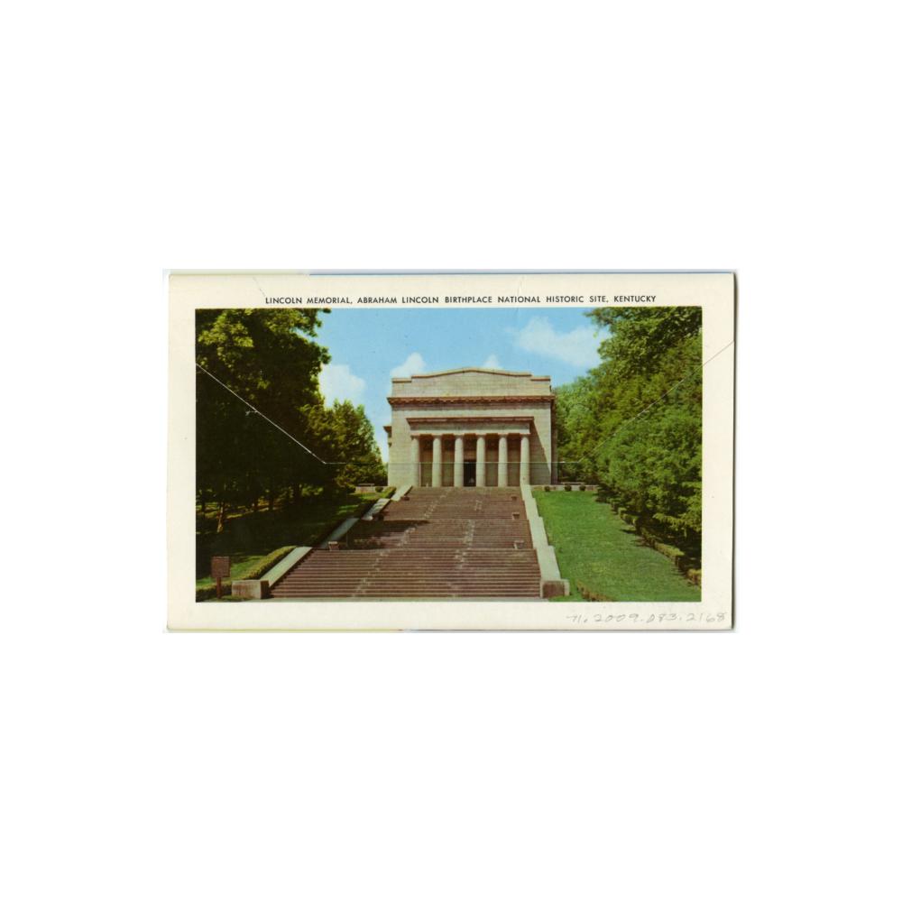 Image: Abraham Lincoln Birthplace Souvenir Postcard Folder