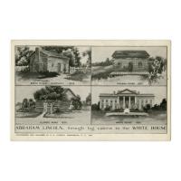 Image: Abraham Lincoln, through Log Cabins to the White House