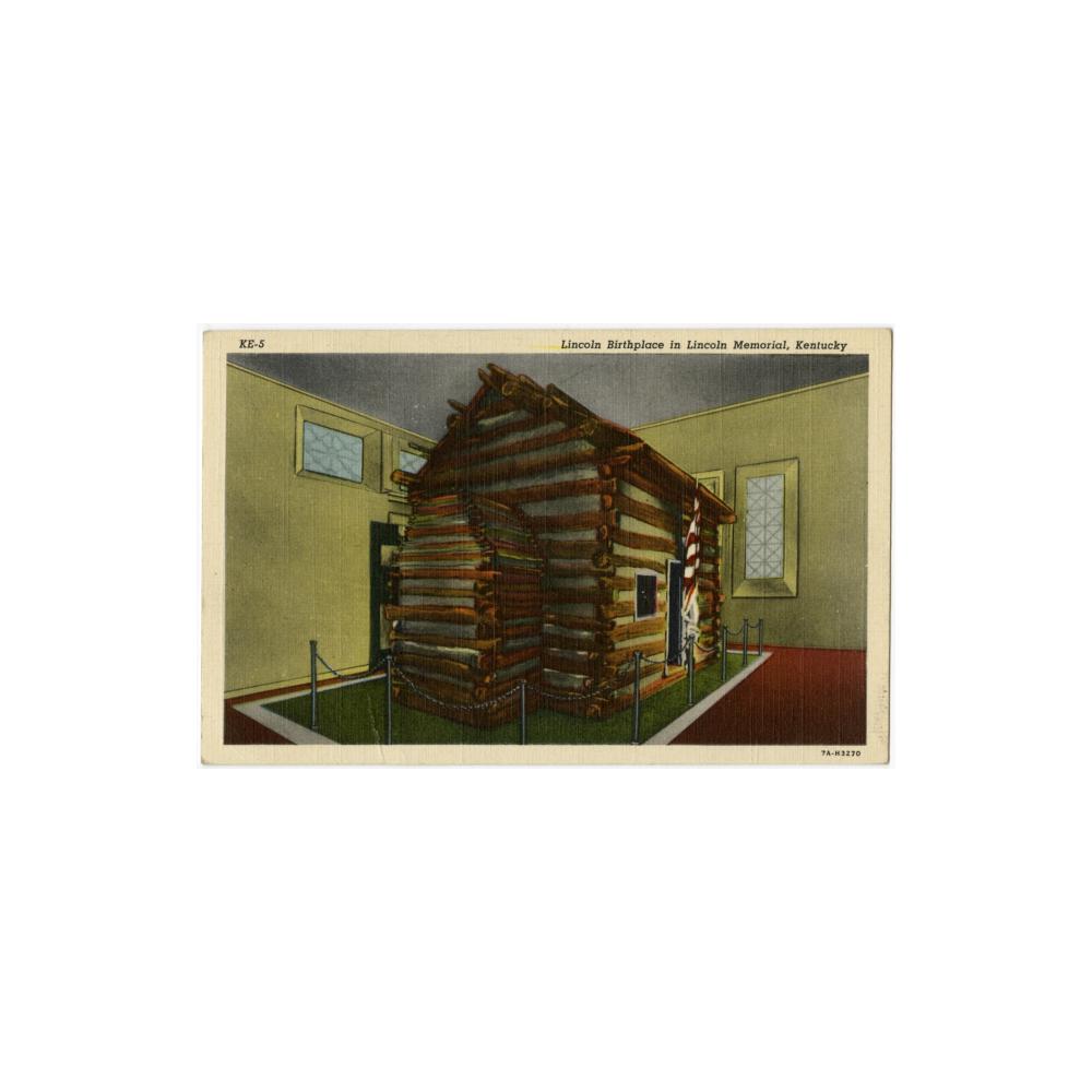 Image: Lincoln's Birthplace in Lincoln Memorial, Kentucky