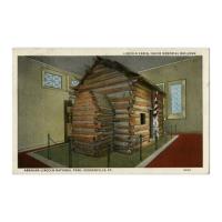 Image: Lincoln's Cabin inside Lincoln Memorial Hall Building