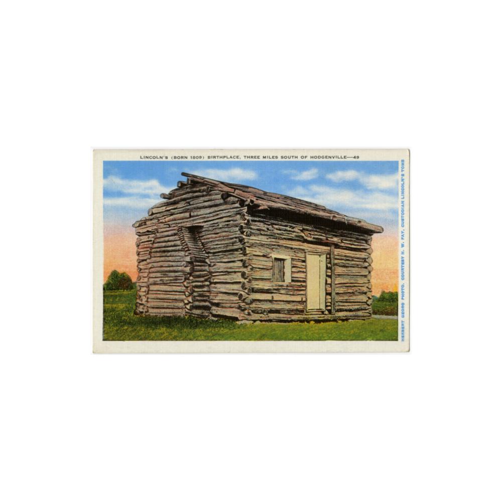 Image: Lincoln's Birthplace, Three Miles South of Hodgenville--49