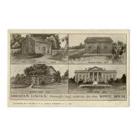 Image: Abraham Lincoln, through Log Cabins to the White House