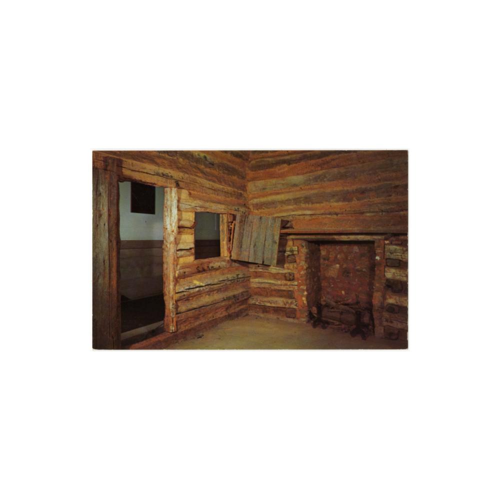 Image: Interior, Lincoln Cabin